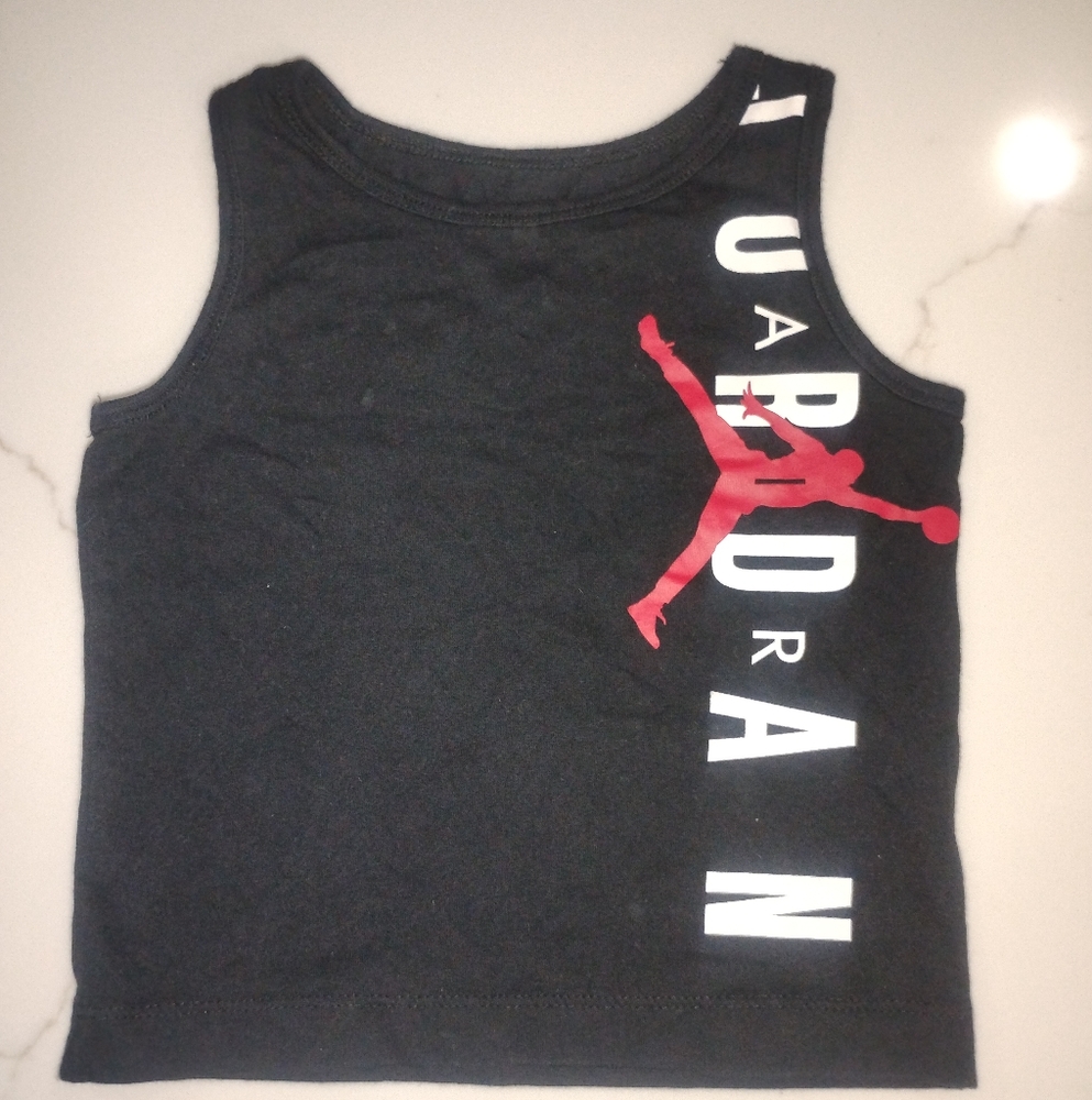 Jordan Kids Black Tank Top Size 2T